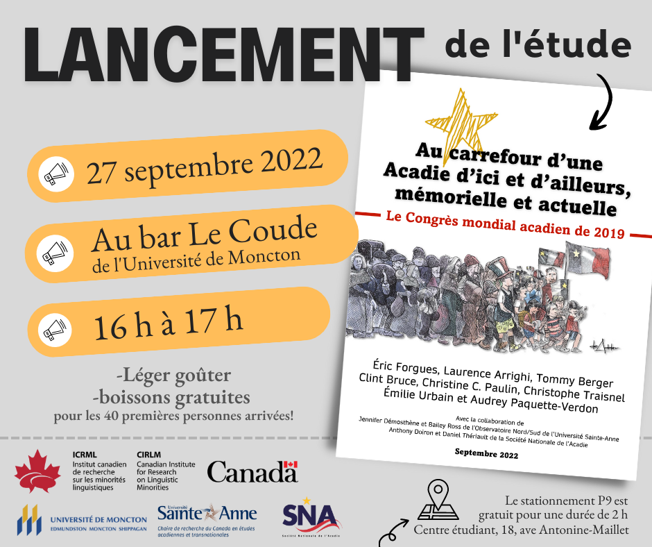 Lancement étude CMA 20192