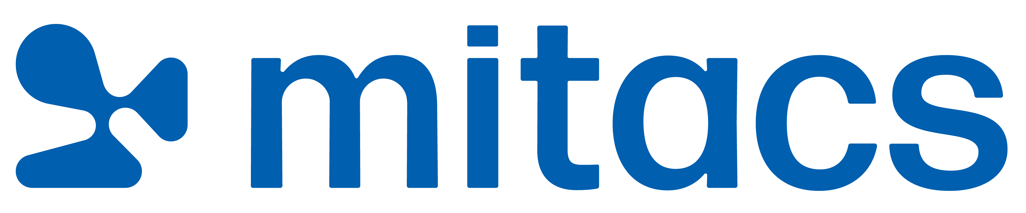 Mitacs logo blue