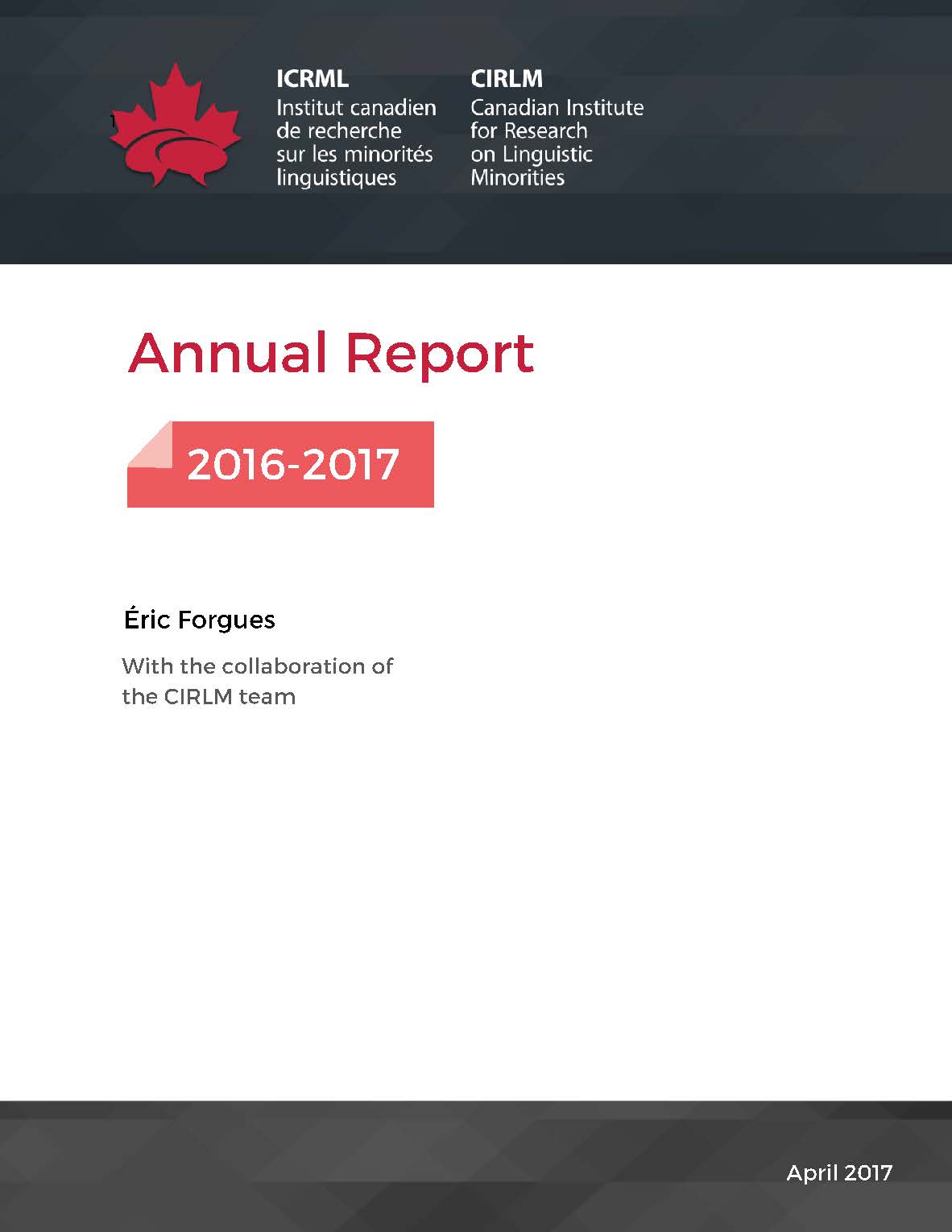 cover annual report 2016 2017